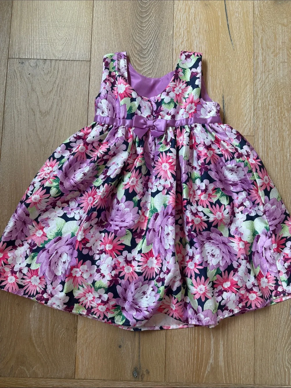 Gymboree Purple Floral Party Dress